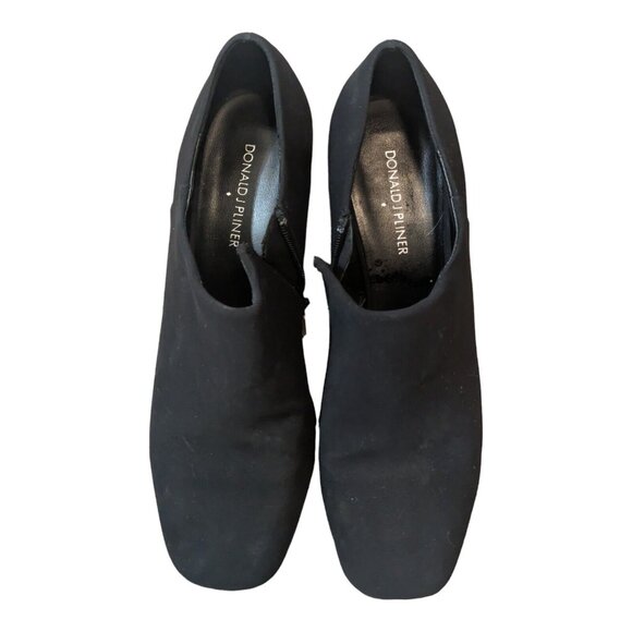 Donald J Pliner Womens Black High Heel Shoe Wedge Size‎ 10 - Picture 11 of 16